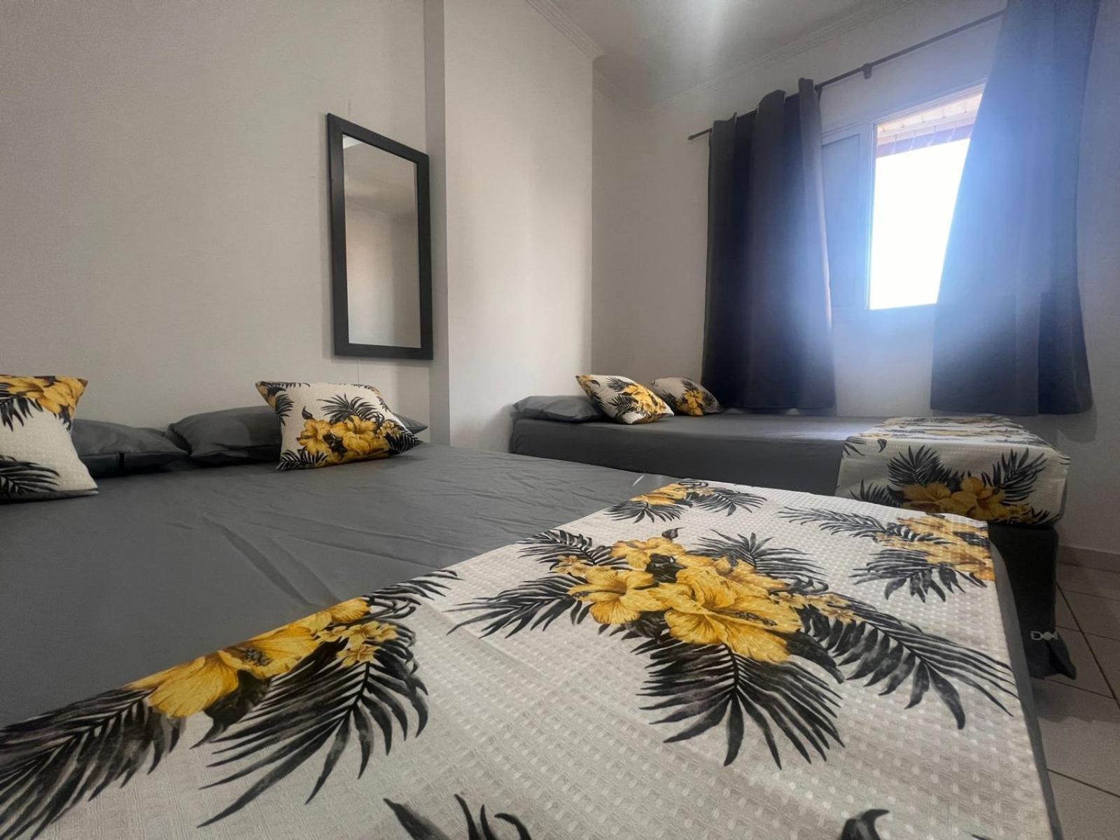 Апартаменты Lindo Apto 300M Praia Da Ocian E Centro - Vista Mar- Varanda Sacada - Wi-Fi 300 Mbps - Vaga De Garagem - Acomoda Ate 6 Pessoas Прая-Гранди Экстерьер фото