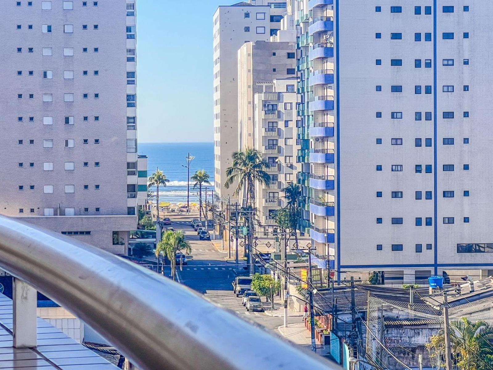 Апартаменты Lindo Apto 300M Praia Da Ocian E Centro - Vista Mar- Varanda Sacada - Wi-Fi 300 Mbps - Vaga De Garagem - Acomoda Ate 6 Pessoas Прая-Гранди Экстерьер фото